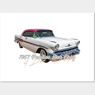 1957 Pontiac Star Chief 4 Door Hardtop Posters and Art